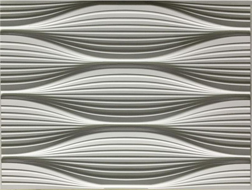 پانل های دیواری PVC 3D هندسی DIY هندسی قابل شستشو با عمق دوستانه سازگار با محیط زیست 0.1 سانتیمتر