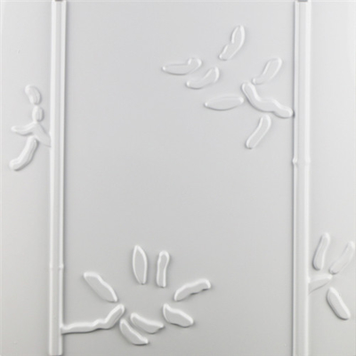 پانل های دیواری داخلی PVC 3D تزئینی داخلی نصب و راه اندازی سبک وزن آسان IOS تأیید شده است