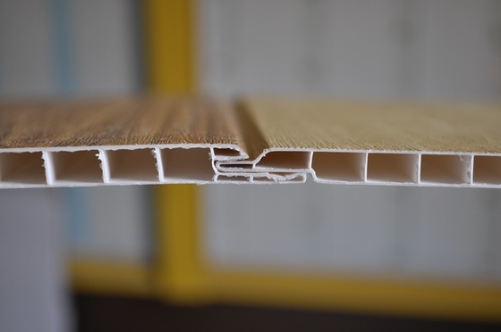 پانل های سقفی حمام PVC حمام الگوی سفارشی سبک / مستطیل شکل
