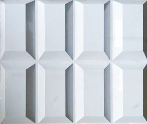 پانل های دیواری PVC 3D مقاوم در برابر آتش نوع USA برای تزئینی KTV / سوپر مارکت